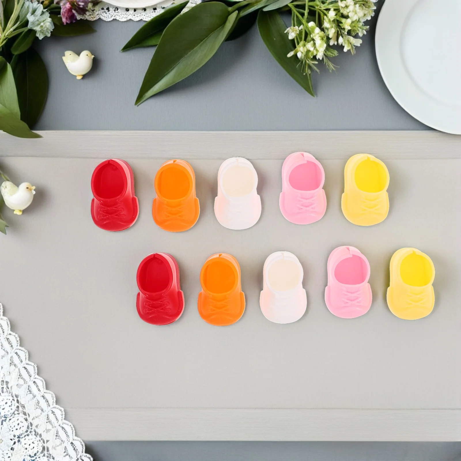 Zapatos en miniatura de 17Cm, accesorios de vestir planos para casa de muñecas, decoración de repuesto, pequeños accesorios para zapatos