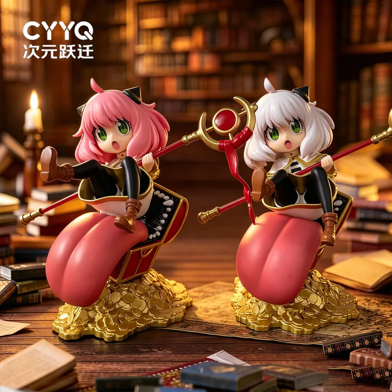 Spy X Family Anya Cos Frieren Anime-Figur Desktop-Dekoration Zweidimensionales Sammlermodell Kunstgeschenk