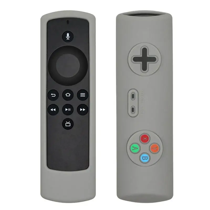 TV Stick Case Silicone Remote Case For Fire TV Sticks 2021ALEXA 3rd Gen 3rd Soft Silicone Cover Dust Anti-Slip Skin Shell