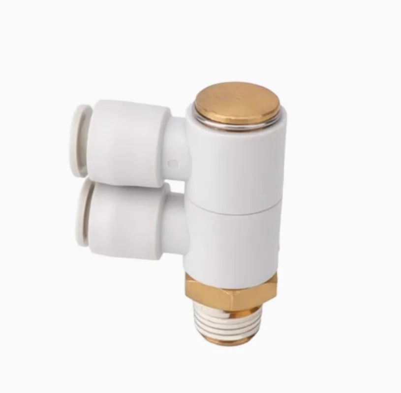 

10pcs Pneumatic single head two sets of trachea quick insertion universal joint KB2VD04/6/8/10-01/02/03/04