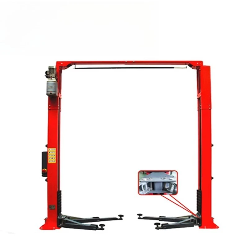4 Ton Lifting 2 Post Floor clear Car Lift / Car Lifter Jack / Car Lifter