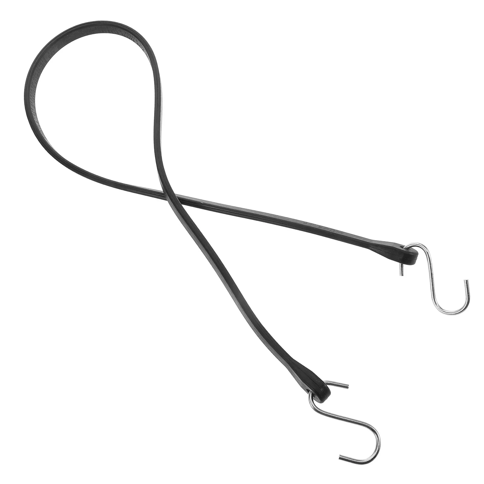 Rubber Bungee Cord Heavy Duty Elastic Tarp Strap Short Hooks Car Trailer Cargo Securing Down Rubber Tie Downs