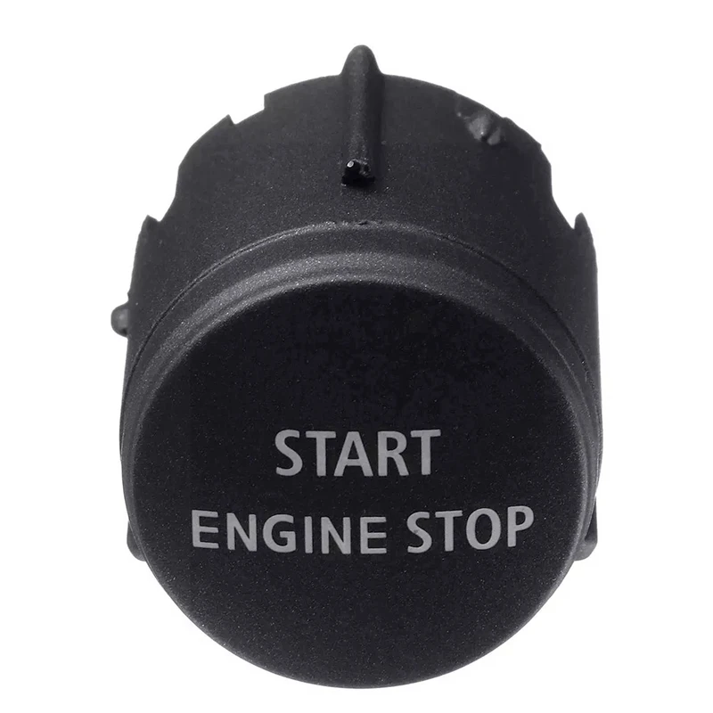 5X Start Stop Engine Switch Push Button Cover For Land Rover Range Rover Sport Edition 2010-2013 Discovery 4 Black