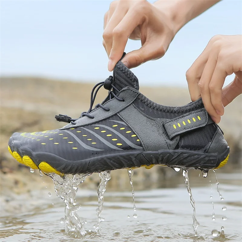 Men's aqua shoes Women's barefoot shoes Outdoor quick-drying breathable water sneakers Seaside surf swimming shoes