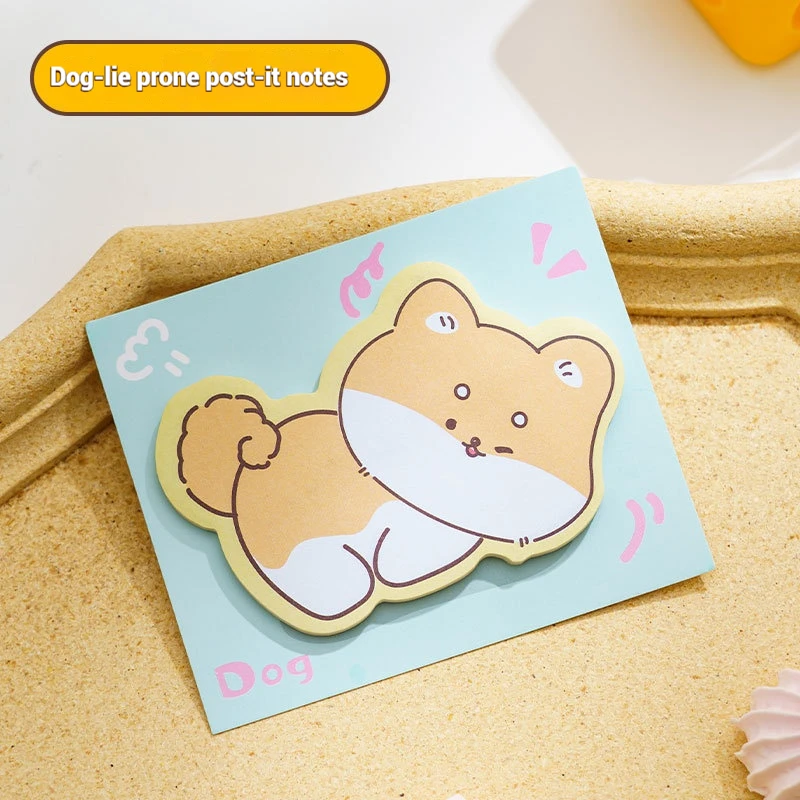 30 small animal party sticky notes Cute shaped notes High appearance level can tear sticky notes note n times post memo image 6