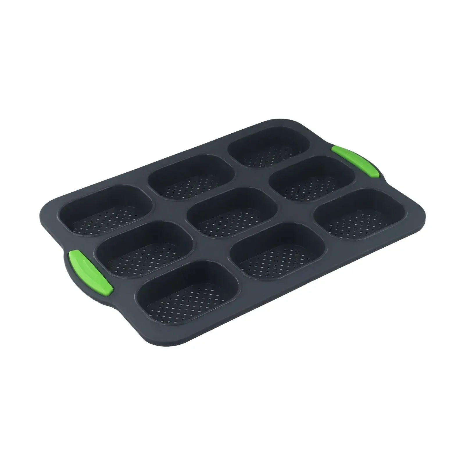 Foldable and Reliable French Bread Baking Pan Silicone Material Non Deformable Suitable for Different Techniques