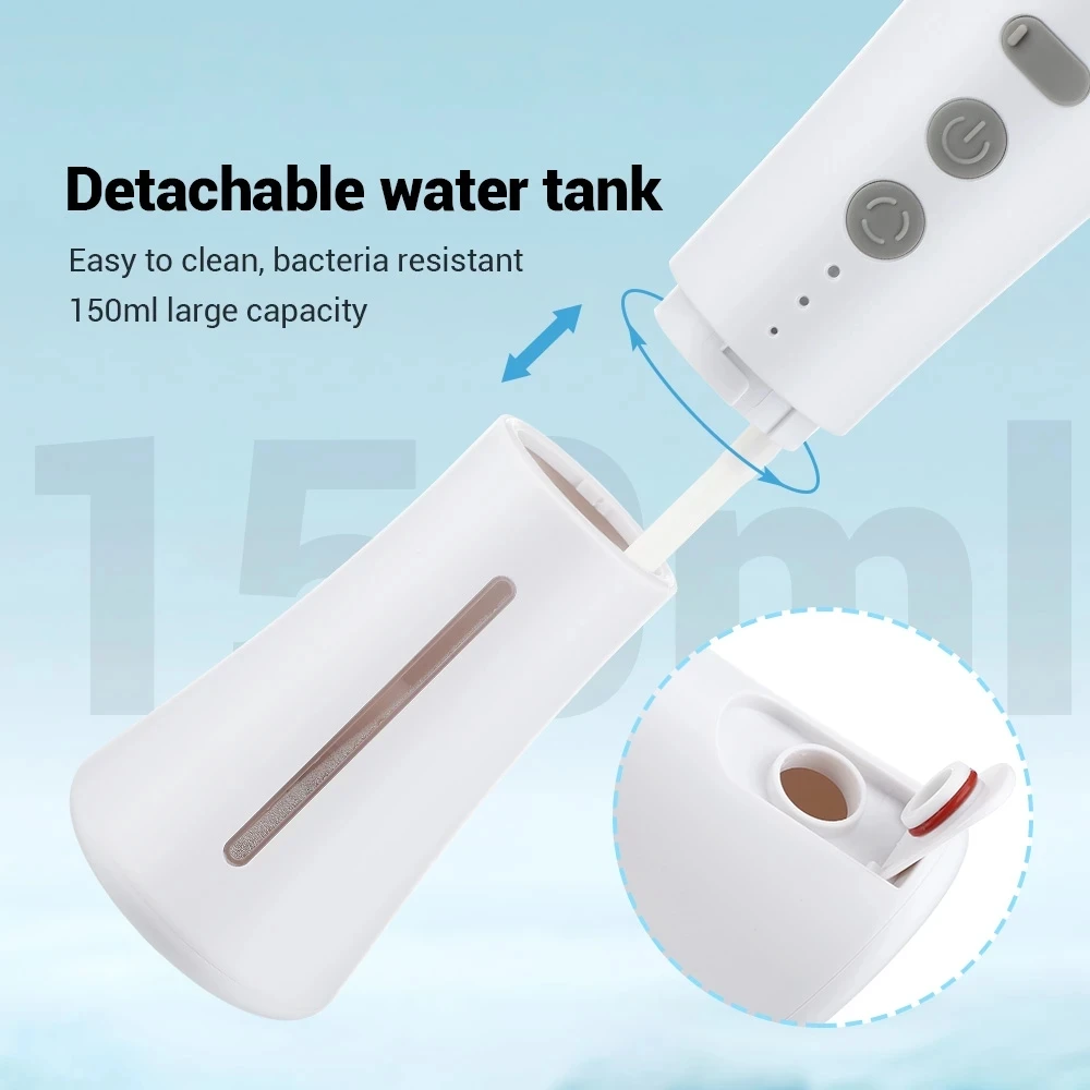 Xiaomi Youpin Irrigator Dental Professional Water Pick lavatrice elettrica per bocca 3 modalità strumento di sbiancamento per la pulizia dei denti nuovo