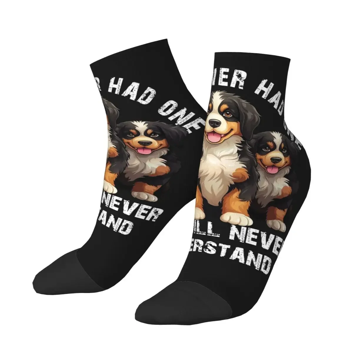 

Носки для бернского зенненхунда, впитывающие пот чулки в стиле Харадзюку, всесезонные носки, аксессуары для подарков унисекс