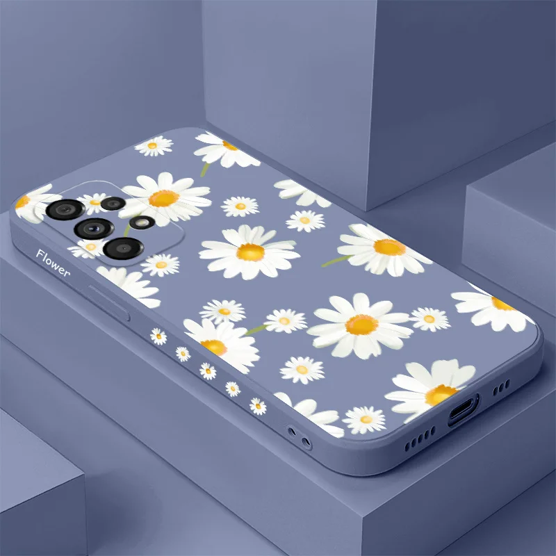 

Flying Daisies Case For Samsung Galaxy A73 A53 A33 A23 A13 A03 A72 A52 A52S A32 A22 A12 A02 A02S A71 A51 A31 A21S 4G 5G Cover