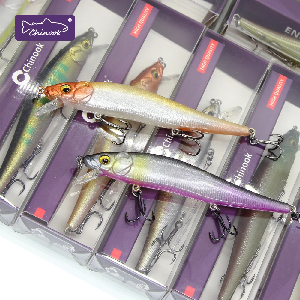 Chinook Jerkbait Minnow 110mm – Señuelo Suspendido 1m - imagen 4