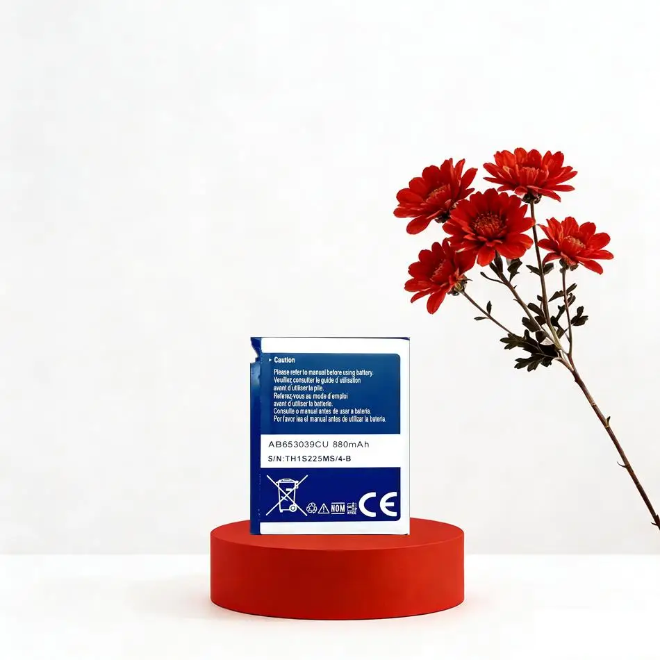 

Быстрая зарядка для мобильных телефонов Samsung S7330 F609 E958 U900 U800E, аккумулятор AB653039CU 880 мАч