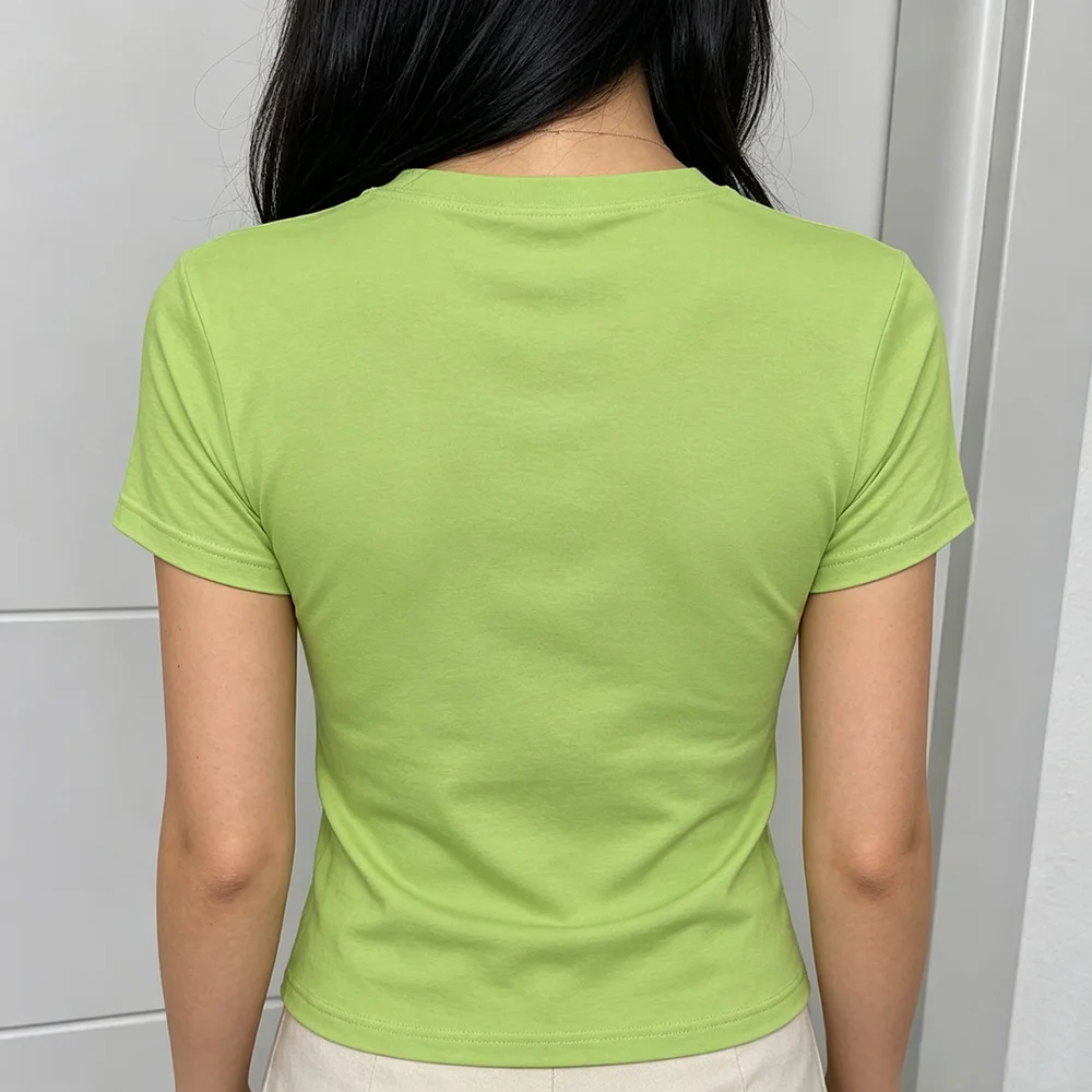 2026 New Trendy Summer Women's Graphic Tee 'Pretty & Bratty' Y2K Aesthetic Streetwear Cute Brat Baby T-Shirt Casual Chic Top