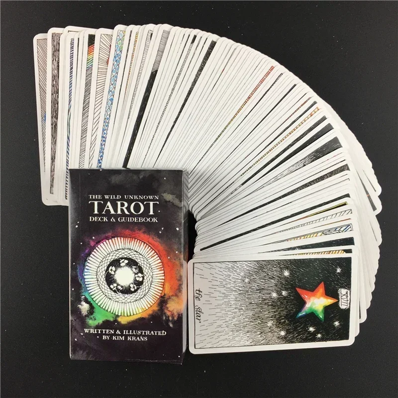 The Wild Unknown Tarot Deck Card Funny Child Adult Board Game Card Mystery Tarot Poker Set