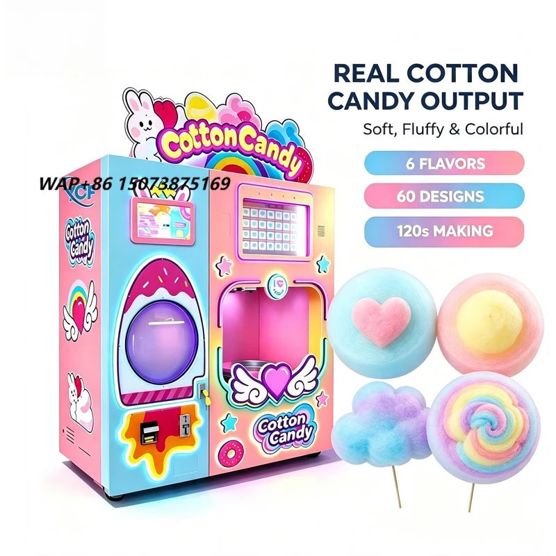 2026 New Design  Candy Vending Machine, Fully Automatic, Custom Flavors, for Business, Arcade, Malls, Events, High Profit