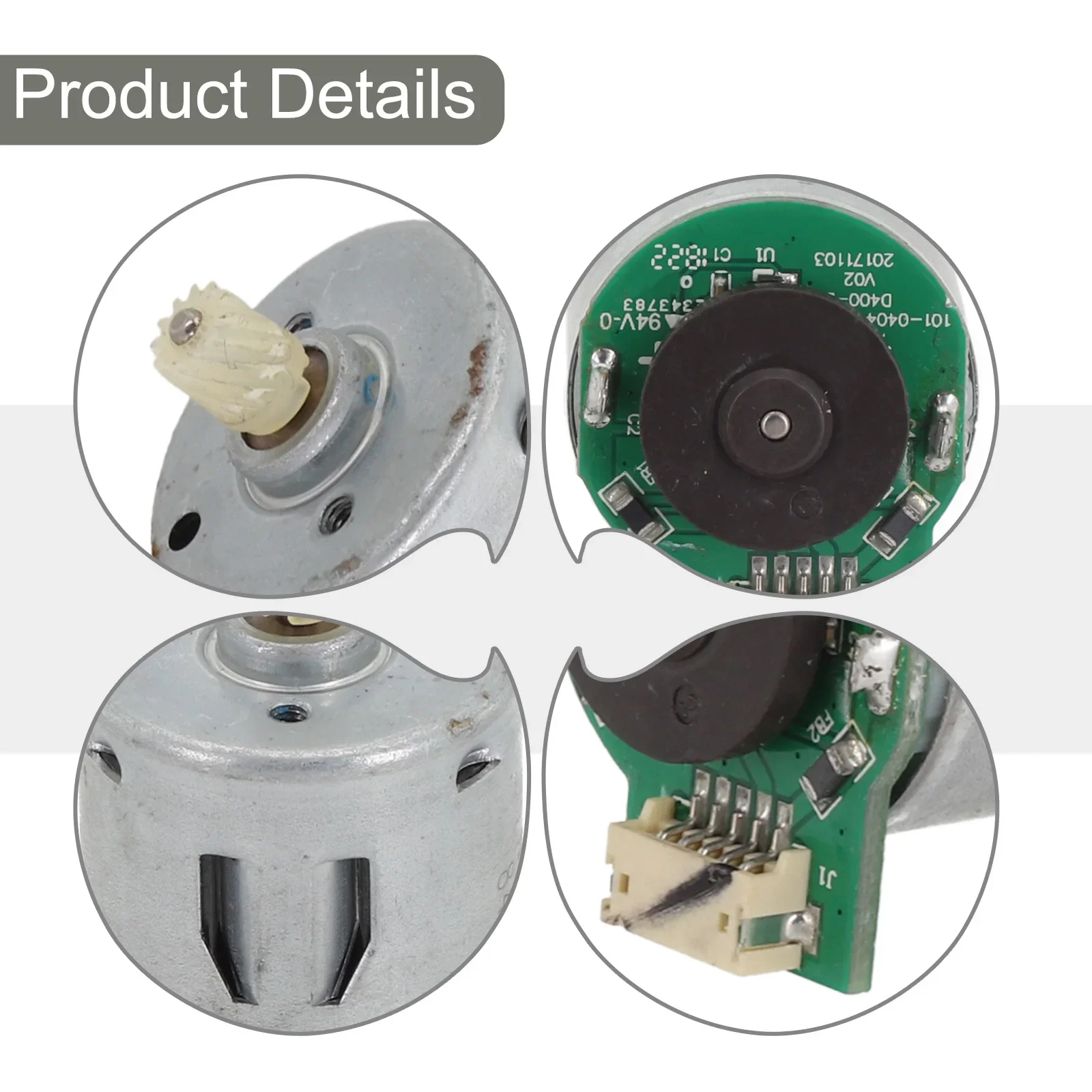 Silent Operation and Enhanced Performance Wheel Motor for Robovac R500 30C 35C 11s Max G10 For Conga 1090