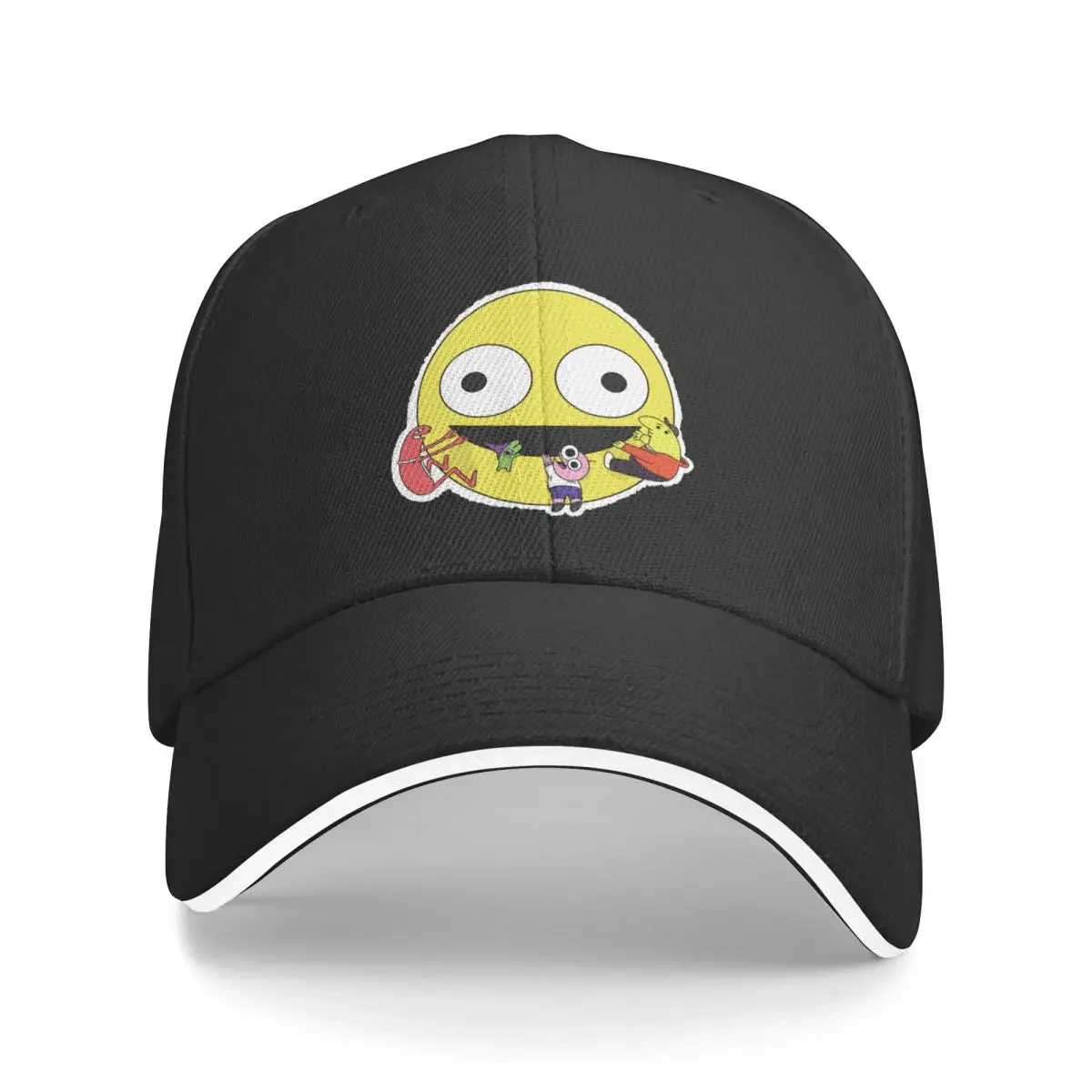 

Smiling Friends Logo 2 Baseball Cap Dropshipping Ball Cap Women's Hats For The Sun Men's