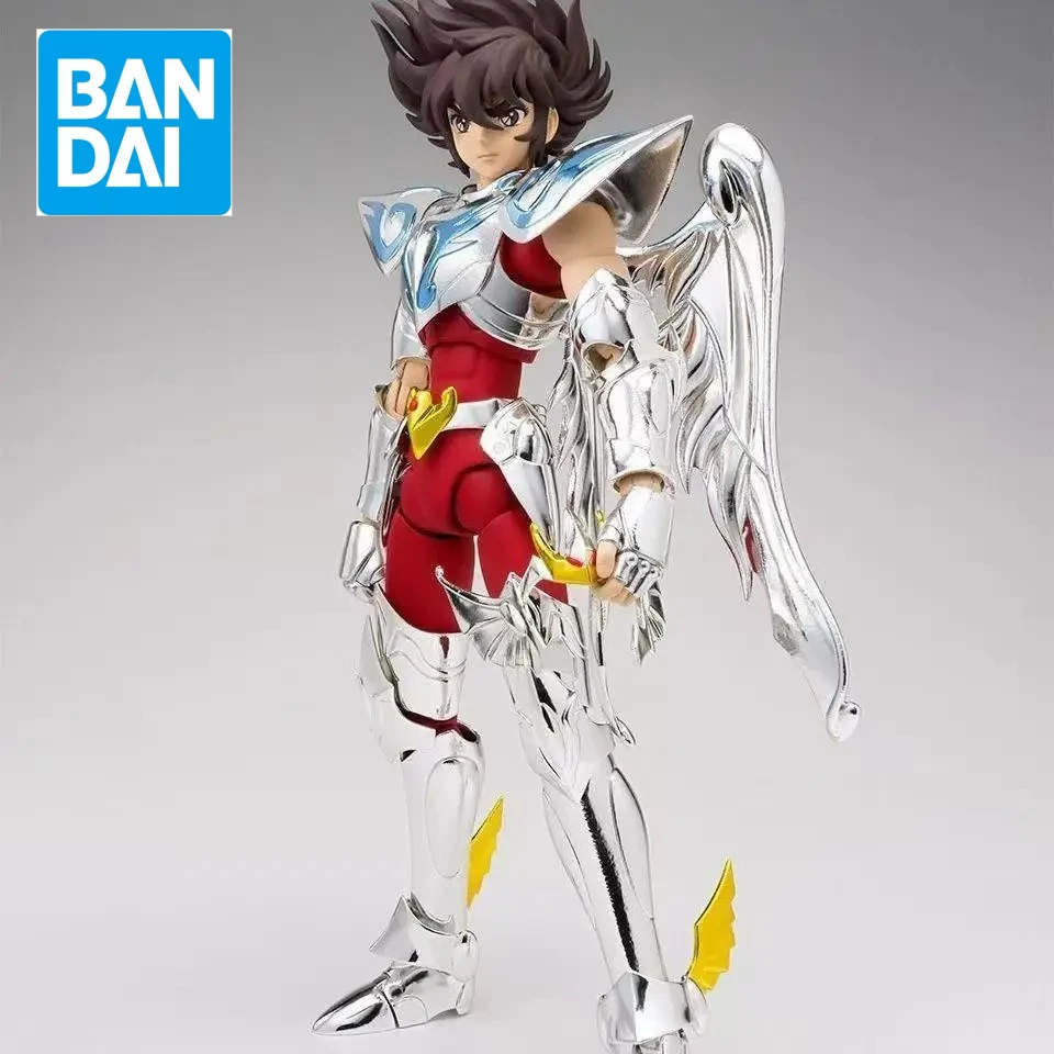 재고 있음 반다이 세인트 클로스 신화 15 번째 페가수스 페가수스 챕터 천상 버전 애니메이션 액션 피규어 모델 어린이 장난감