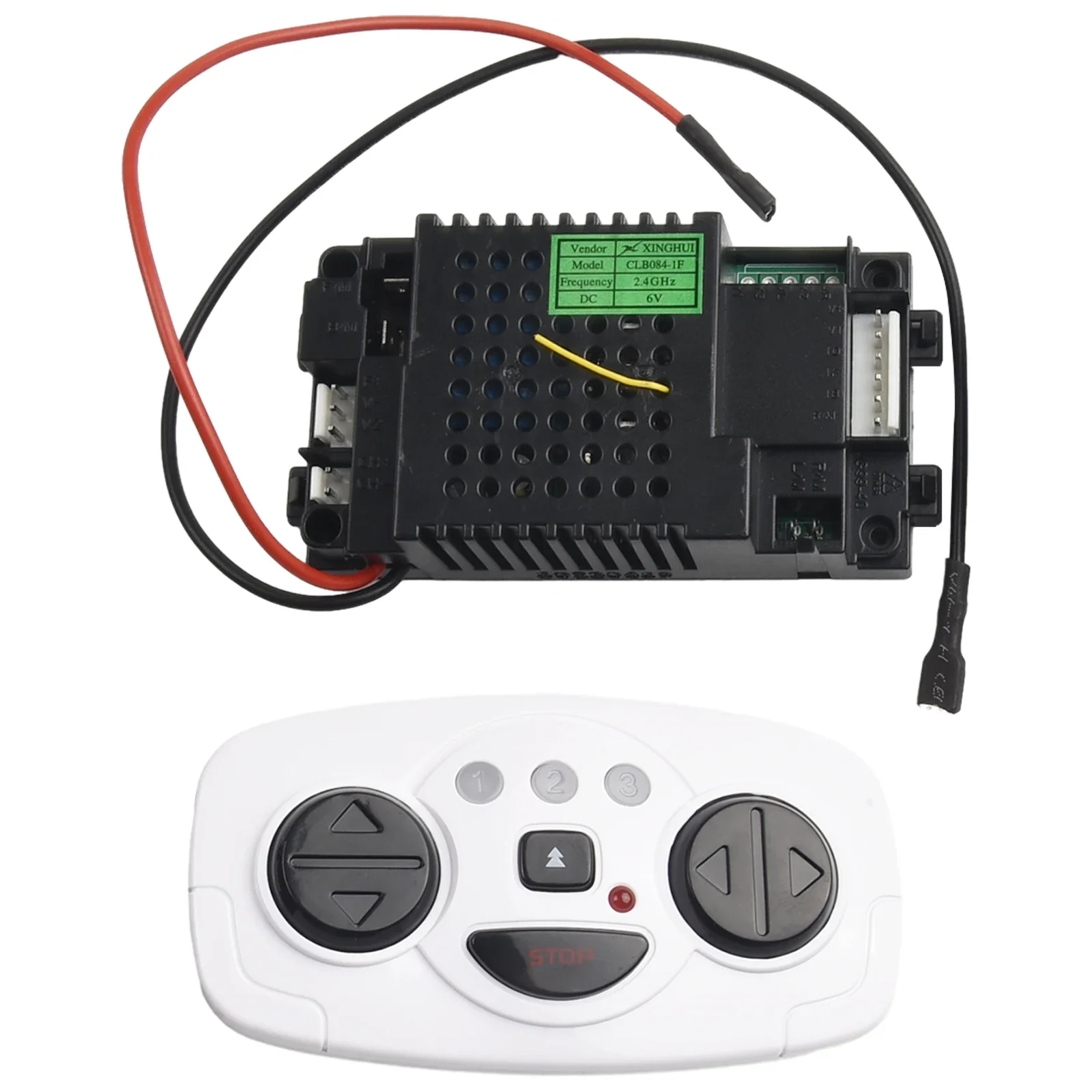 Aksesori penerima pengontrol CLB084-1C bisnis 6V CLB084-4D 4F 12V untuk Set perlengkapan mobil listrik anak-anak kualitas tinggi