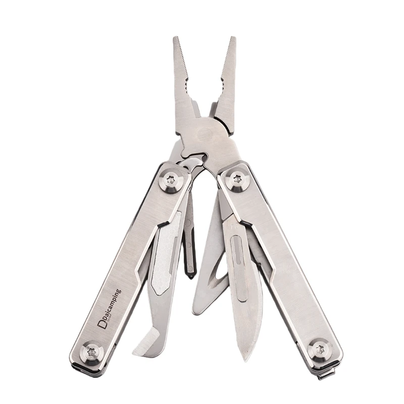 Daicamping DL19 DL16 Edelstahl EDC Mini Multifunktionsmesser Handwerkzeuge Set Tragbare Multitools Mehrzweckschere – Detail 8