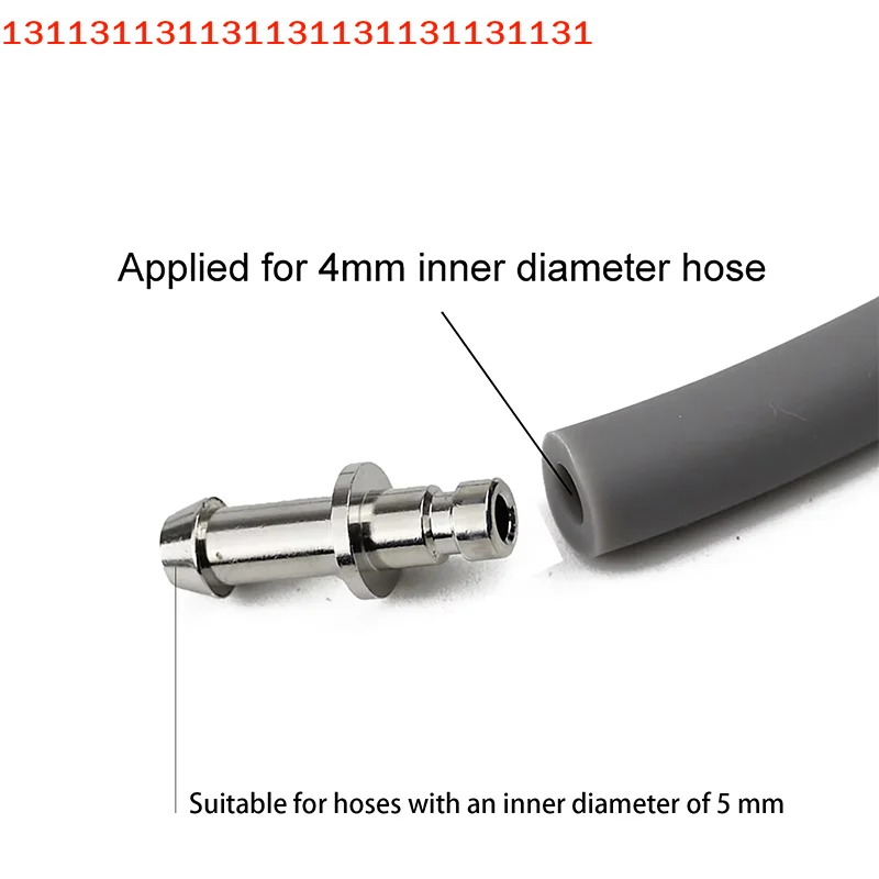 BP Cuff Joint Link Male Female Quick Connection Bayonet Airway Joints Metal Air Hose Connector NIBP Adapter Blood Pressure Meter