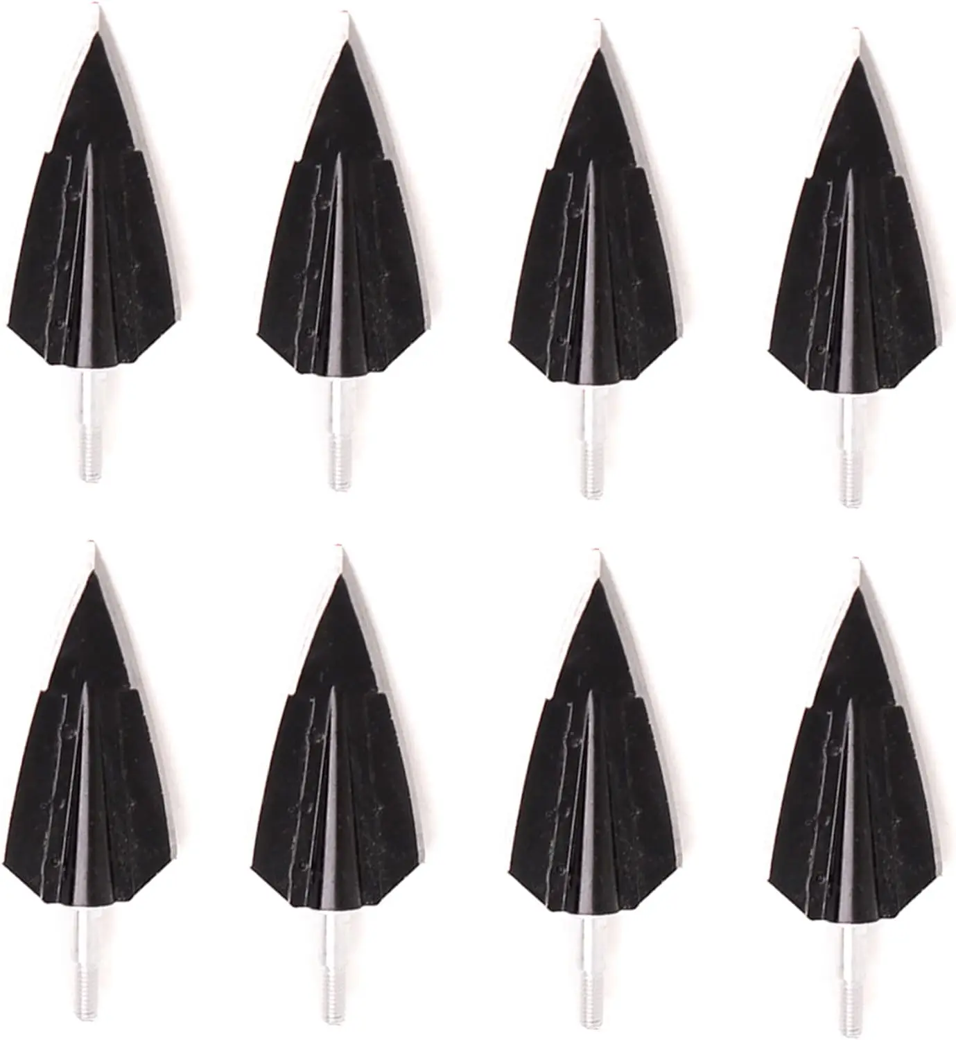 Black Screw-in Archery Bullet Points Arrow for Field Target Practice Shooting,100 Grain Each…