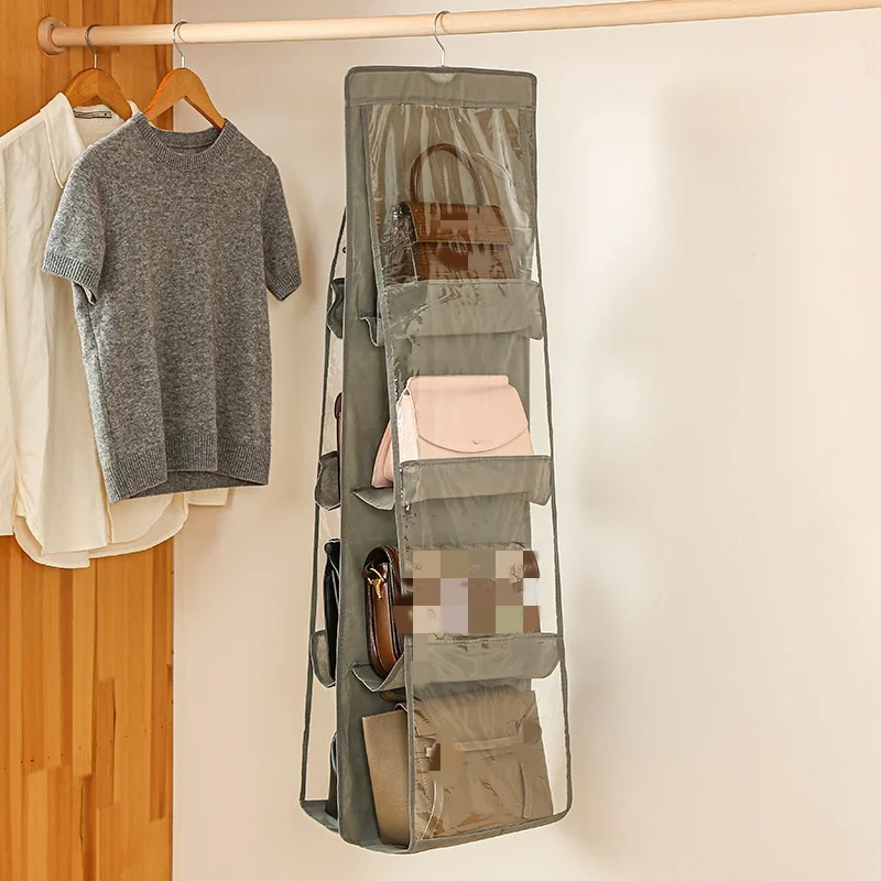 

Ultimate Transparent Hanging Bag for Wardrobe Storage, The Perfect Bag Storage Solution