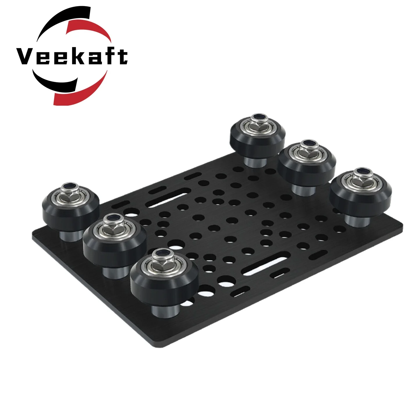 V Groove Gantry Kit 20-80mm Gantry Panel with Wheels, European Standard 2040 V-Slot Aluminum Profile Pulley Build Gantry Panel