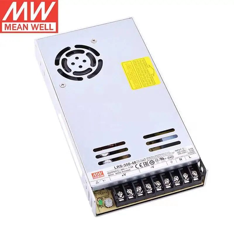 

LRS-350-48 48V 7.3A 350.4W Tai Wan MeanWell Single Output Switching Power Supply Brand New Original Authentic AC-DC