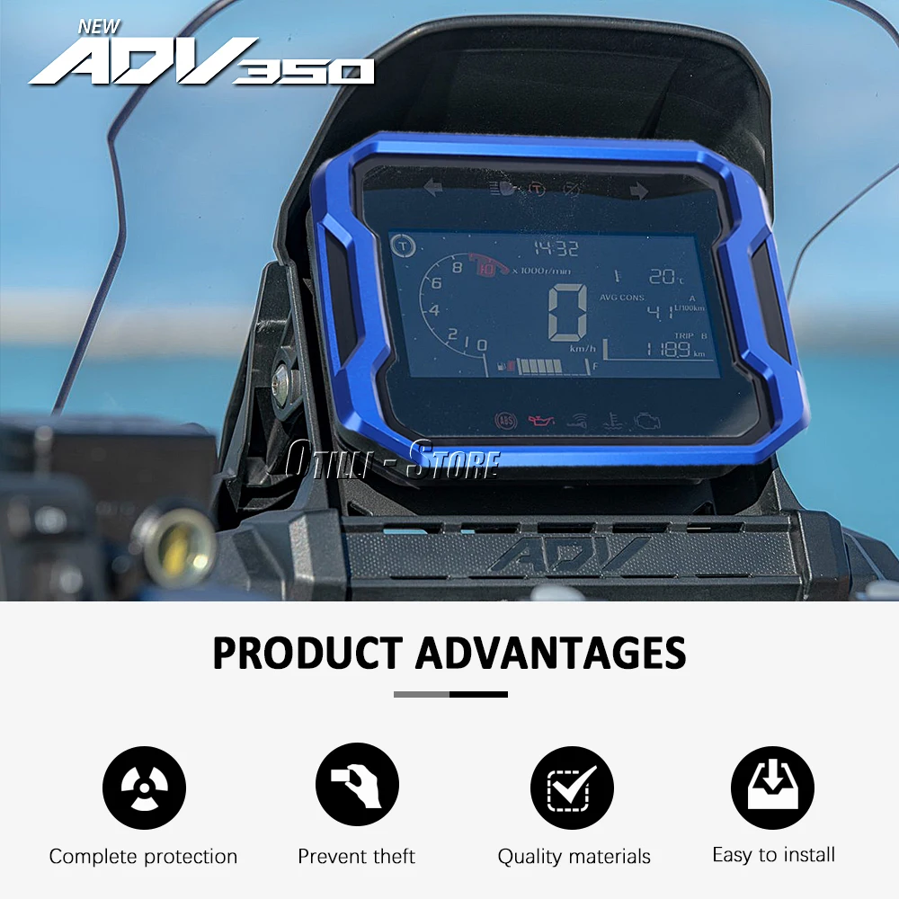 

Motorcycle Accessories New Meter Frame Cover Protector Protection For Honda ADV 350 ADV350 adv350 ADV 160 ADV160 2022 2023 2024