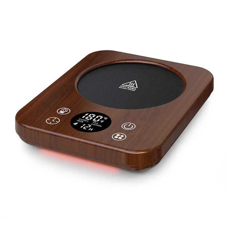 Scaldatazze da caffè 36W Scaldatazze elettrico con piastra riscaldante Riscaldatore per tè caldo Scaldasalviette a 9 marce Riscaldatore per caffè sottobicchiere 220V