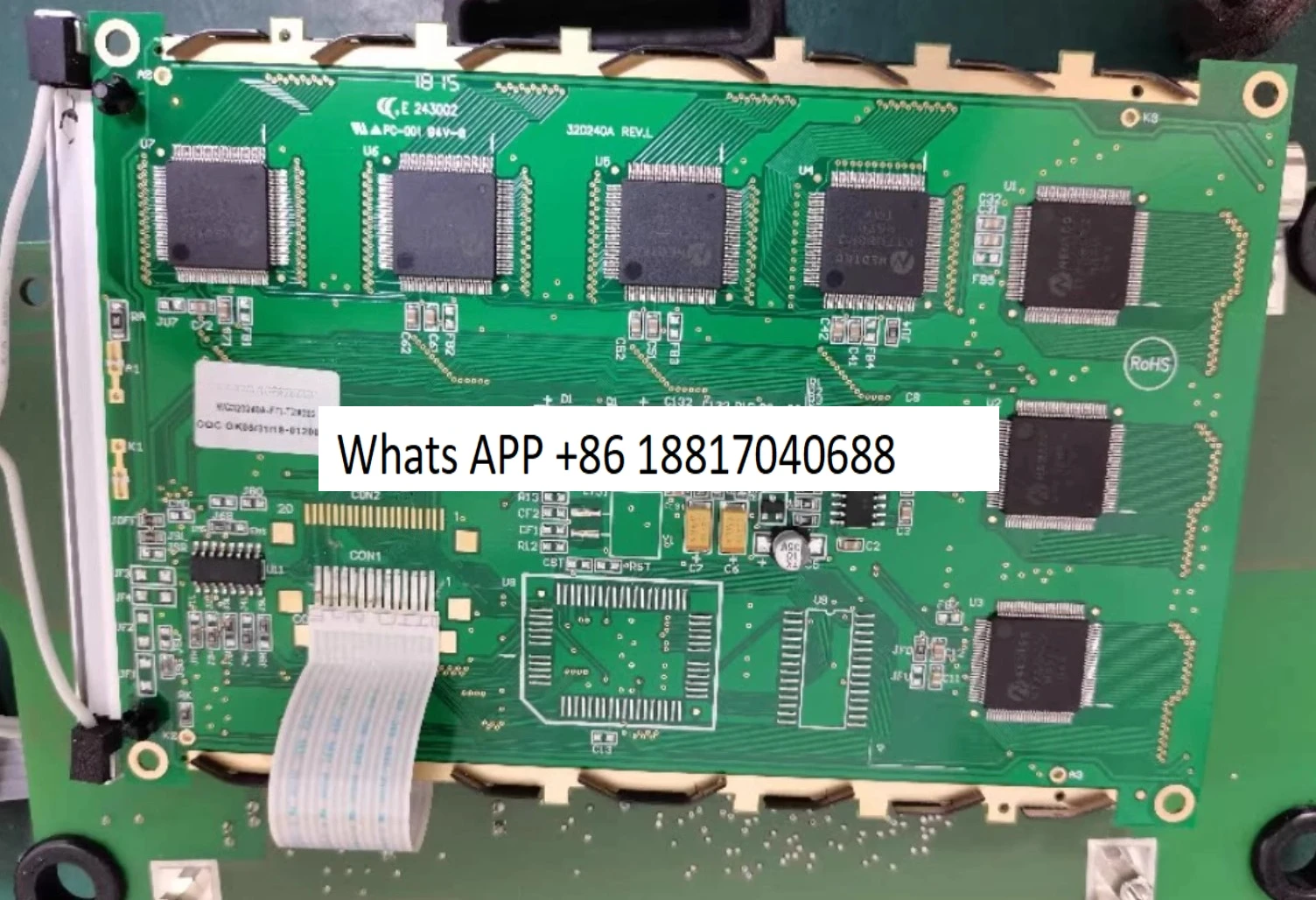 

WG320240A-FTI-TZ ЖК-экран заменяет черный сменный ЖК-экран WG320240A