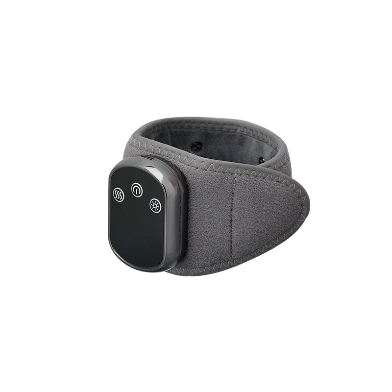 

Rechargeable Cordless Wrist Massager with Vibration & Heat - 3-Level Adjustable Modes, Carpal Tunnel, Massager for Home & Travel