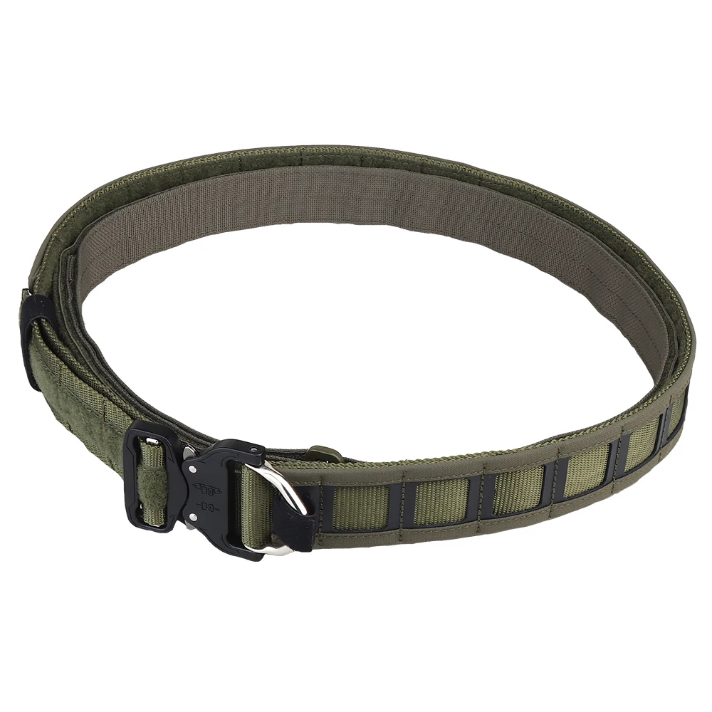 

Tactical Men's Battle Belt Includes Inner Outer Belt MOLLE Duty Belt 1.75 Inch Width for paintball hunting Law Enforcement