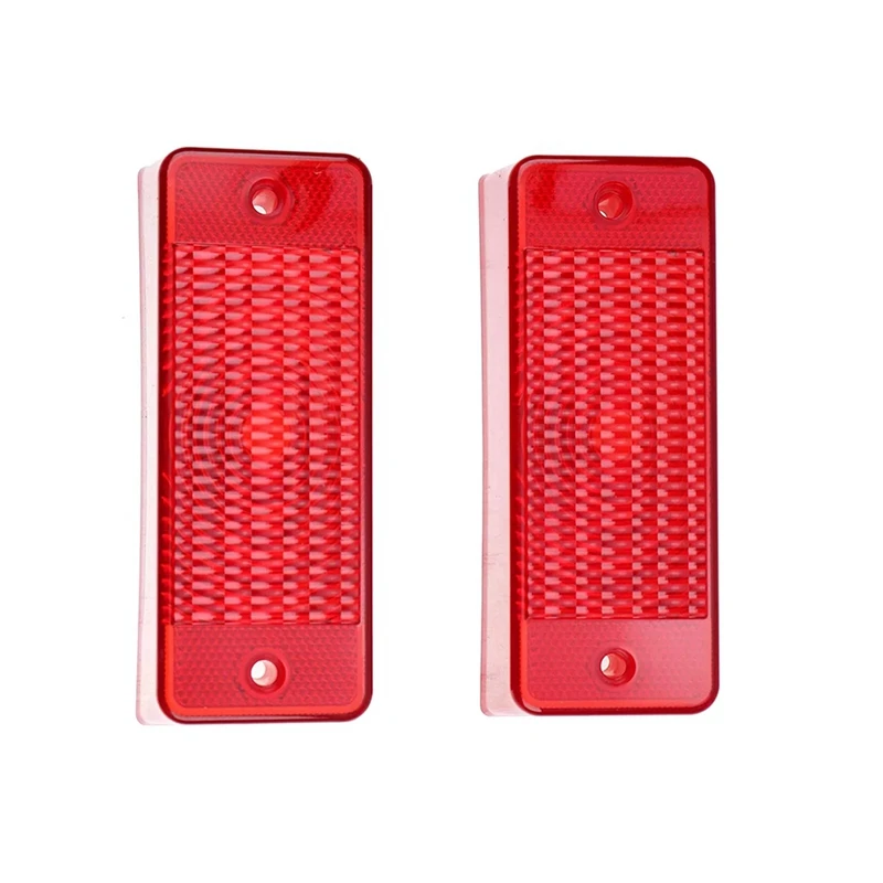 2Pcs Red Tail Light Lens For Bobcat S130 S150 S160 S175 S185 S205 S220 S250 S300 S330 6672276