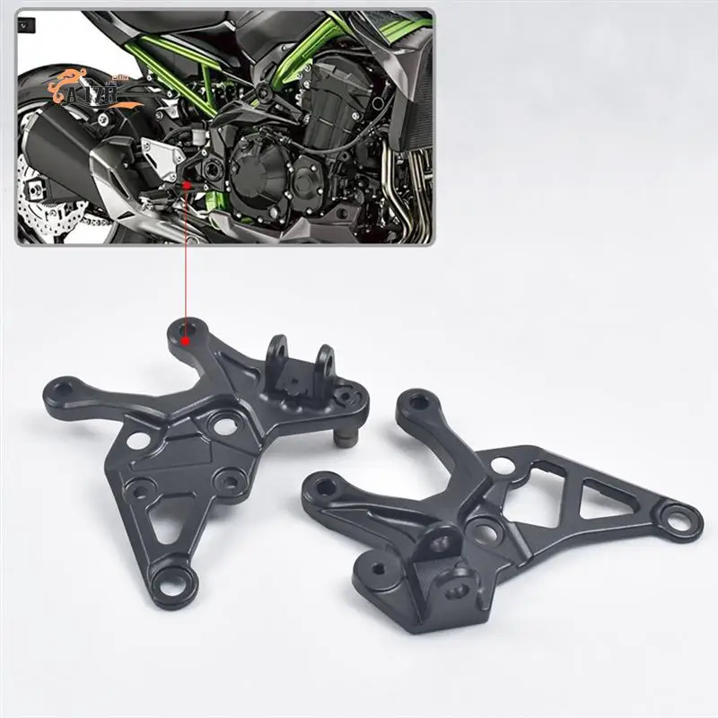 

A17R-Motorcycle Pedal Bracket For Kawasaki Z900 2017-2023 Pedal Brackets Footstool Fixer