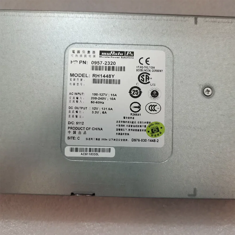 For H-P RX3600 RX6600 Server power supply RH1448Y 0957-2198 0957-2320 image 2