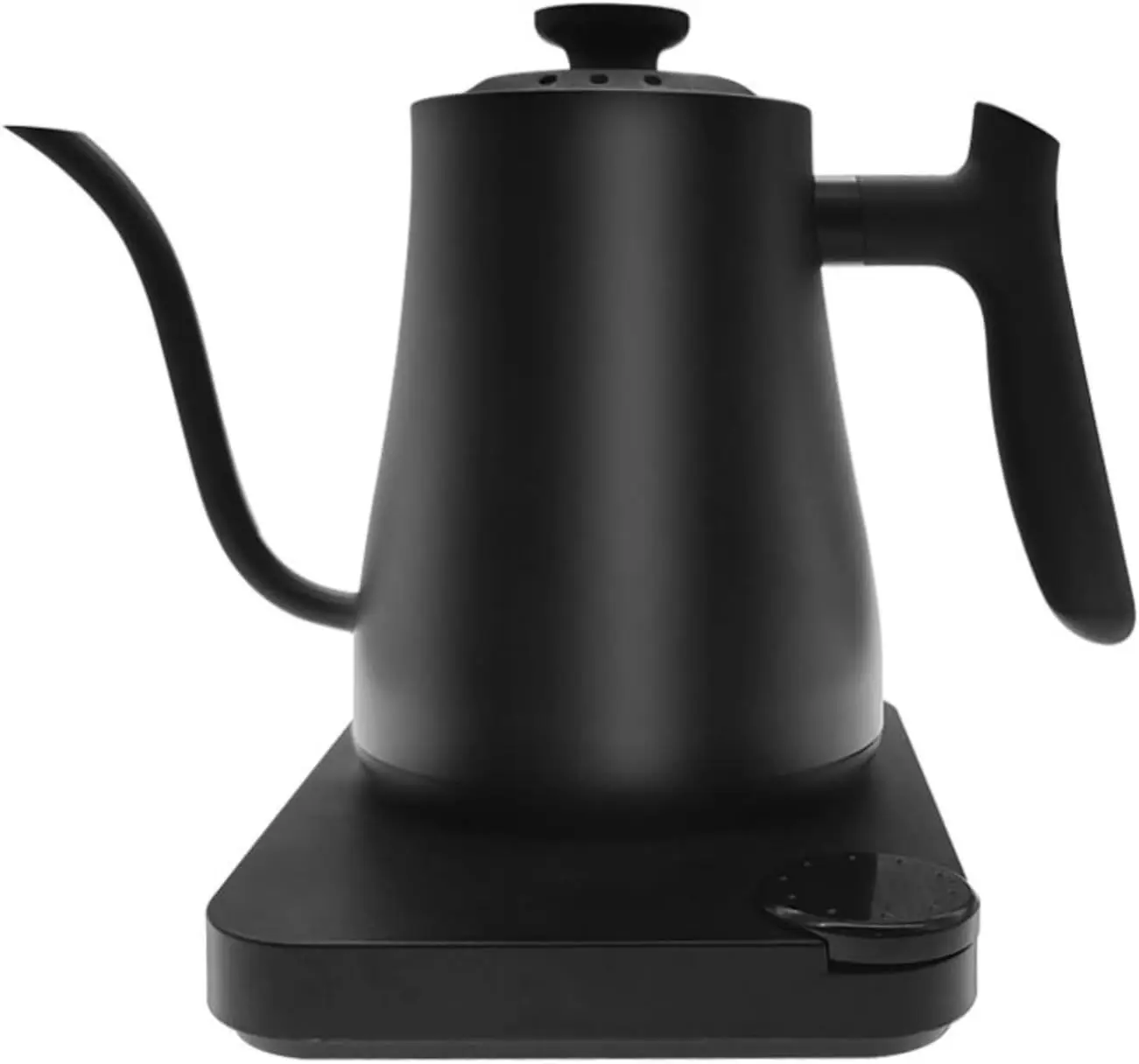 1L Smart Electric Kettle with Thermometer, 1200W Stainless Steel Pour Over Kettle for Tea Coffee (US Plug)