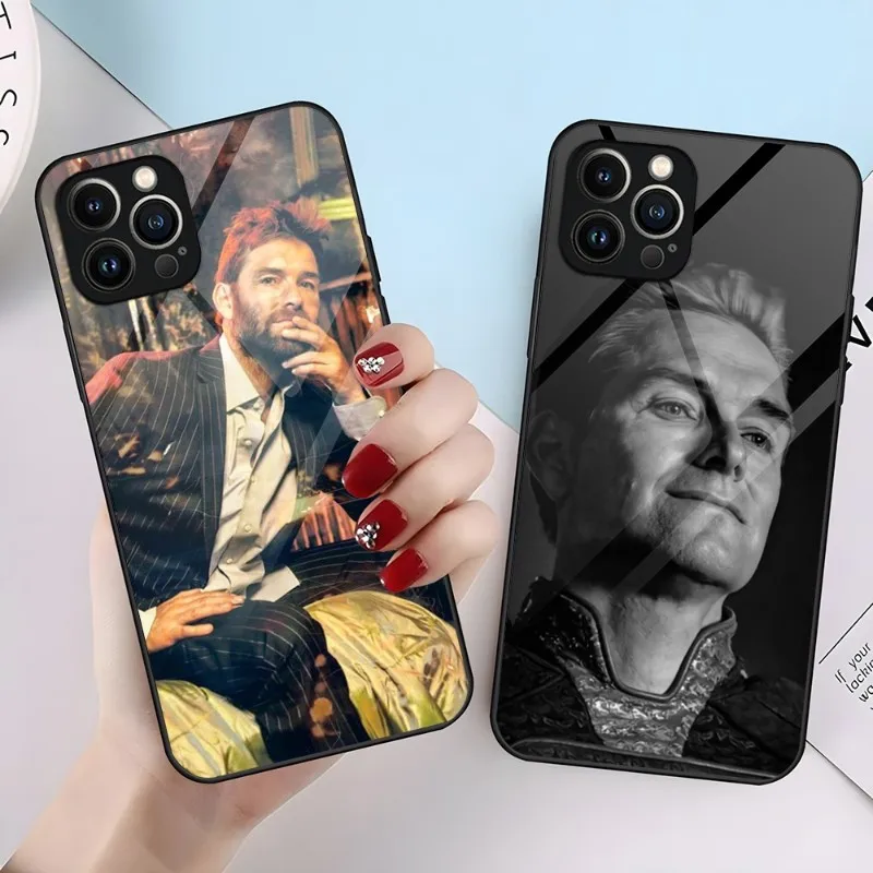 Actor Antony Starr Phone Case For IPhone 14 Pro 12 15 13 11 Mini XS XR Max 8 7 6 Plus SE 2020 Glass Luxury Back Cove