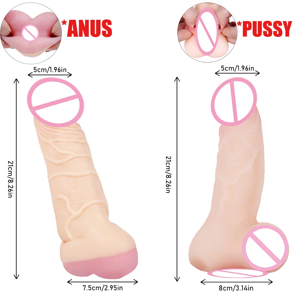 Dildo Penis Cock Dick Speeltjes voor Vrouwen Dubbellaags Zachte Siliconen Zuignap Dildo Vaginale Anus Stimulator om Kut sexy Speelgoed