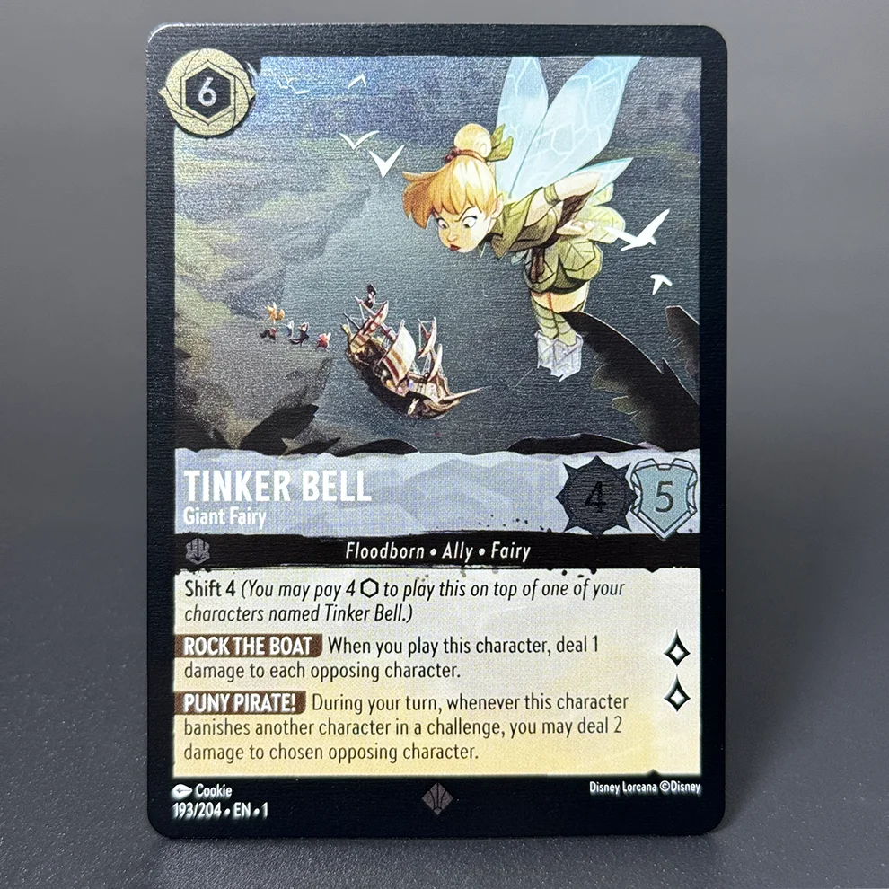 Lorcana Cold Foil Proxy Cards A WHOLE NEW WORLD URSULA Deceiver of All SCAR Vicious Cheater SISU Empowered Sibling TINKER BELL