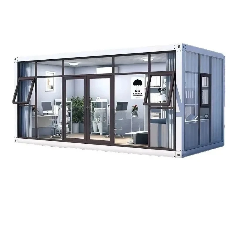 Hot Sale Modern Steel Outdoor Camping Container Mobile House Flexible Movable Office Windproof Rainproof Heat Insulation Durable