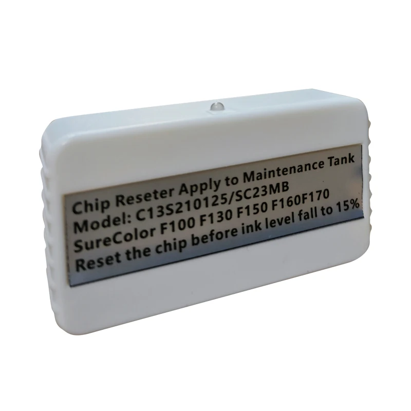 1PCS SC23MB Maintenance Tank Chip Resetter For Epson SureColor F100 F130 F160 F170 SC-F100 SC-F130 SC-F160 SC-F170 Printers