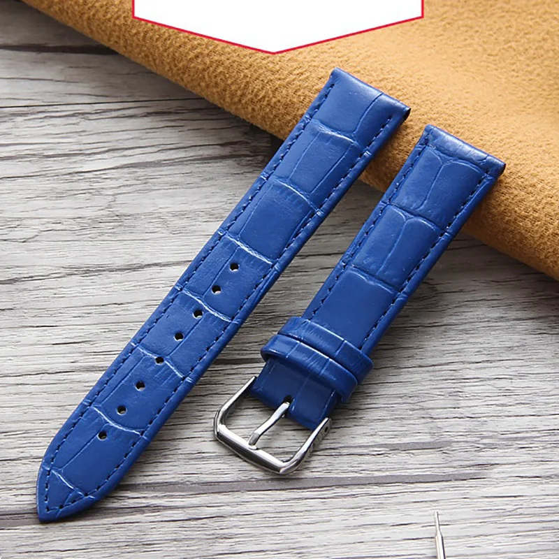 Leather wristband 22mm Bamboo grain leather For Colmi i10 i30 p15 land 2sky 7 pro ceu 4 p18 p16 wrist strap