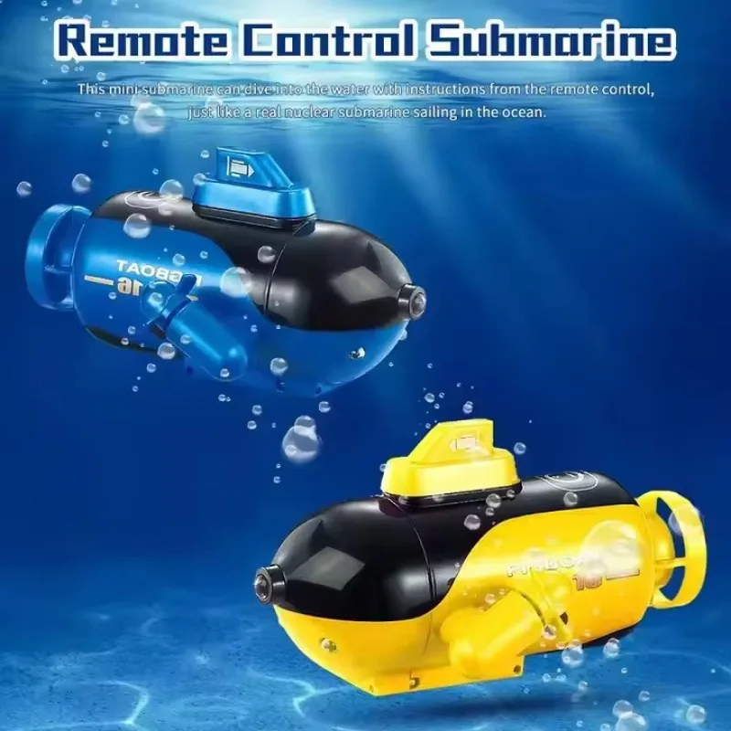 

Mini Remote Control Submarine Boat 4 Channels Electric Nuclear Submarine Ship Toy Kids Boat Model Toy