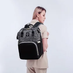 LazyChild Large Capacity Diaper Bag Backpack Multifunctional Baby Bed Bags Maternity Nursing Handbag Stroller Bag With Hooks Bag