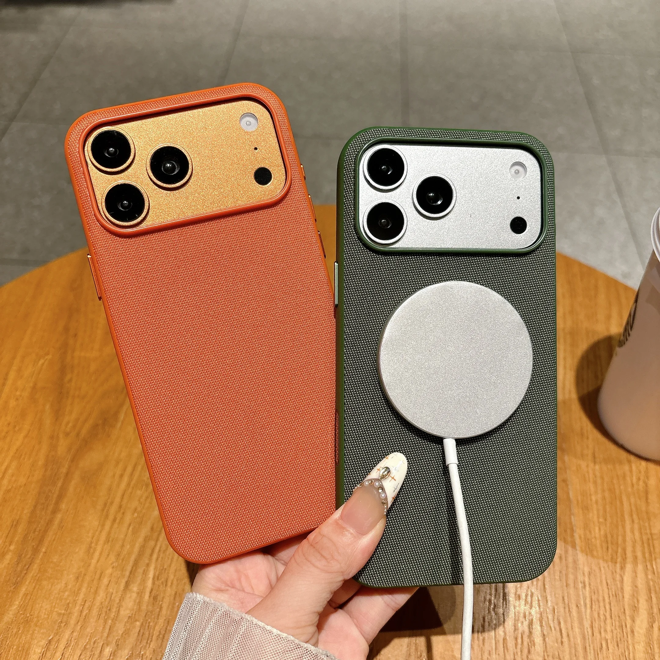 Original Technology Woven For Magsafe Magnetic Animation Phone Case For IPhone 17 16 15 14 13 Pro Max TechWoven Shockproof Cover - view 3