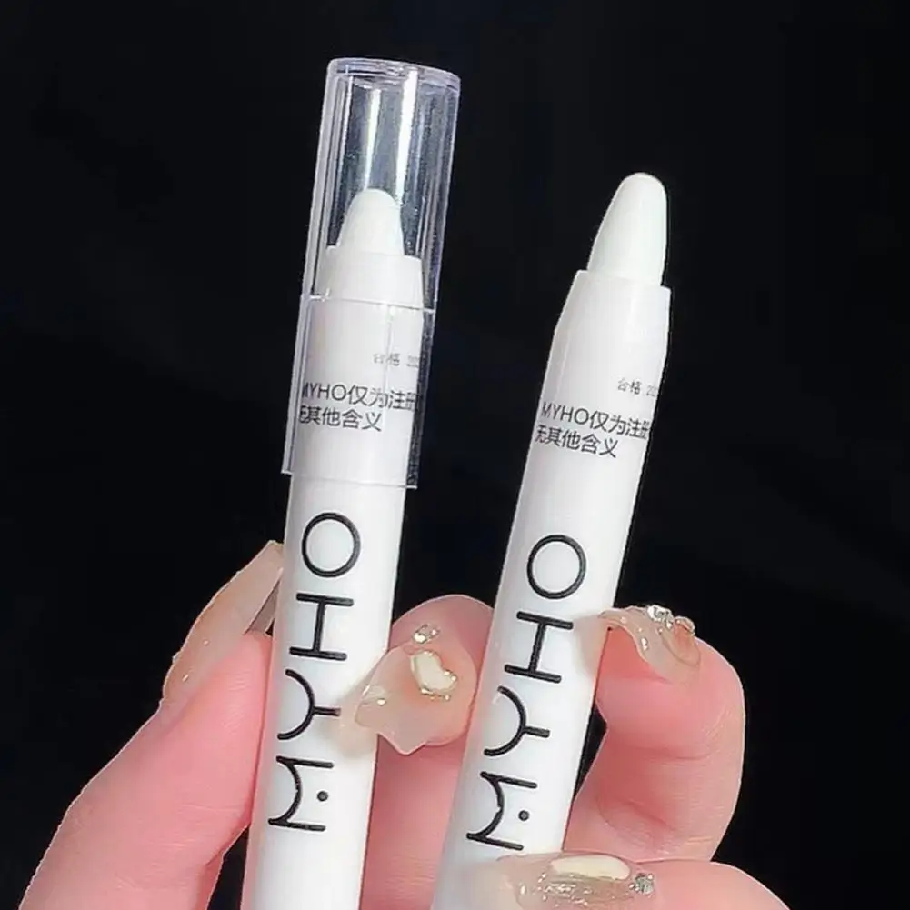 Waterproof Pearl White Highlighter Pencil For Under Eye Brightening Long Lasting Eyeshadow Stick Portable Cosmetic Makeup Tool 1