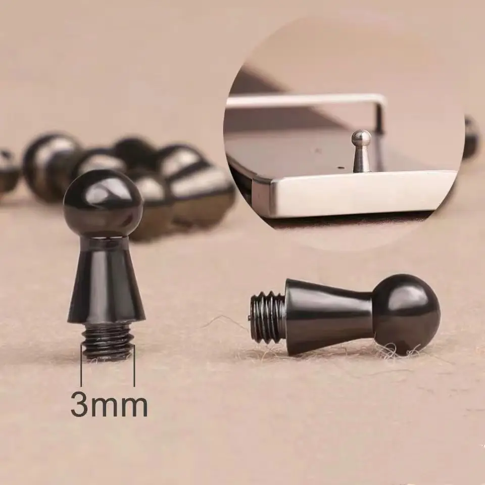 Belt nail hardware BUCKLE fitting screw belt fitting punching needle hanging buckle nail 3.5mm belt buckle nail