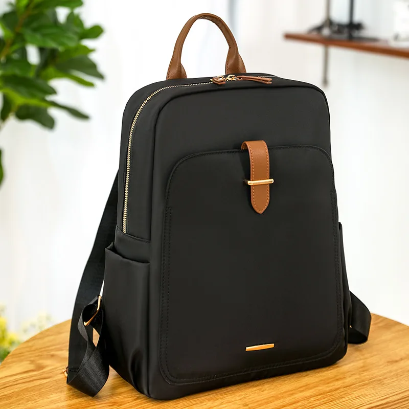 

High-end Double-shoulder Bag Latest Fashion Women's Large Capacity Schoolbag Travel Vacation Personality Leisure Computer Bag