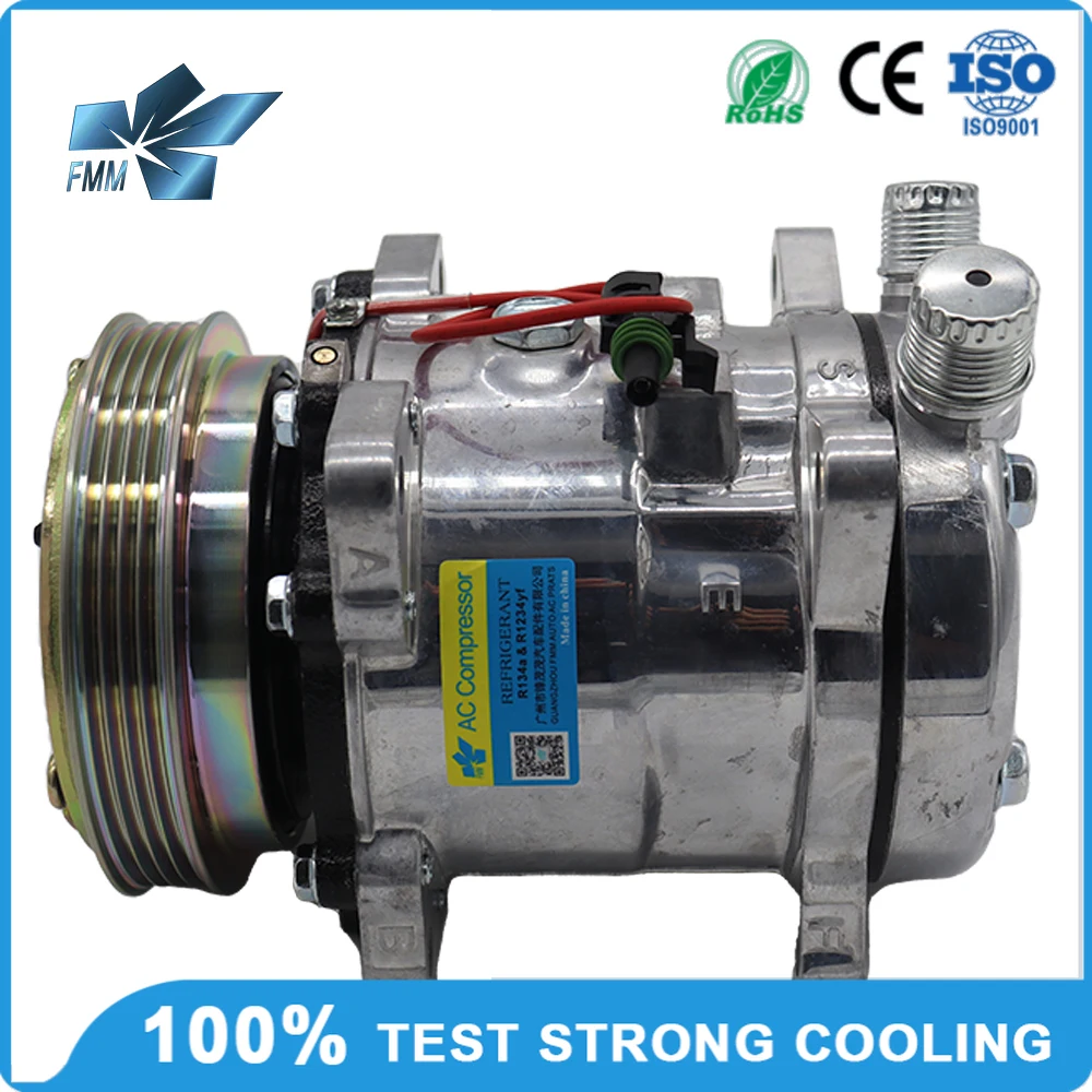 

AC Compressor for SD5H11 5H11 507 84322107 87649991 - 12V 4PK Car Air Conditioner Replacement | High Performance